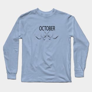 OCTOBER Long Sleeve T-Shirt